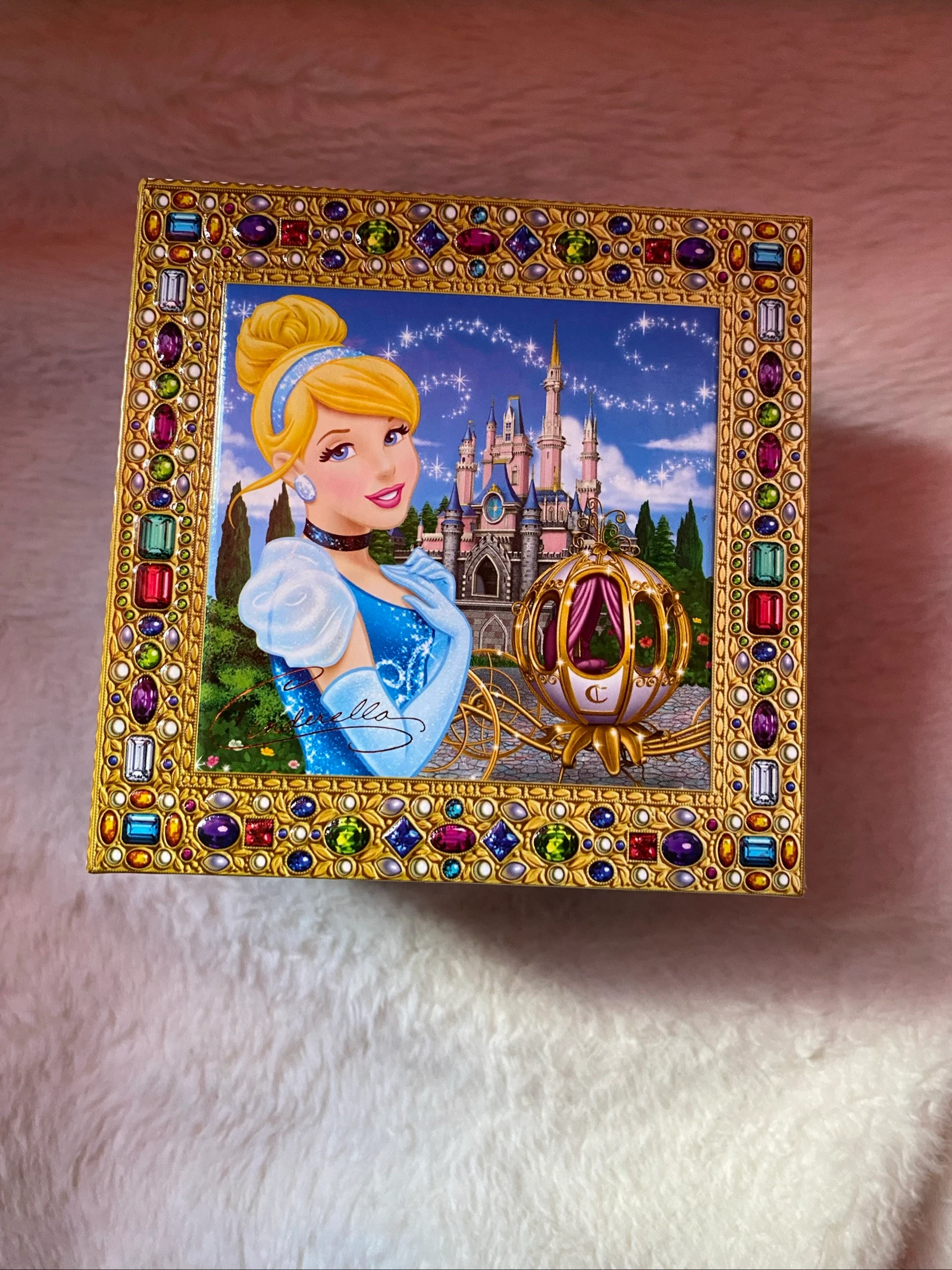 Boîte à bijoux musicale Cendrillon Disneyland Paris